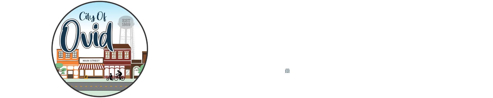 City of Ovid logo